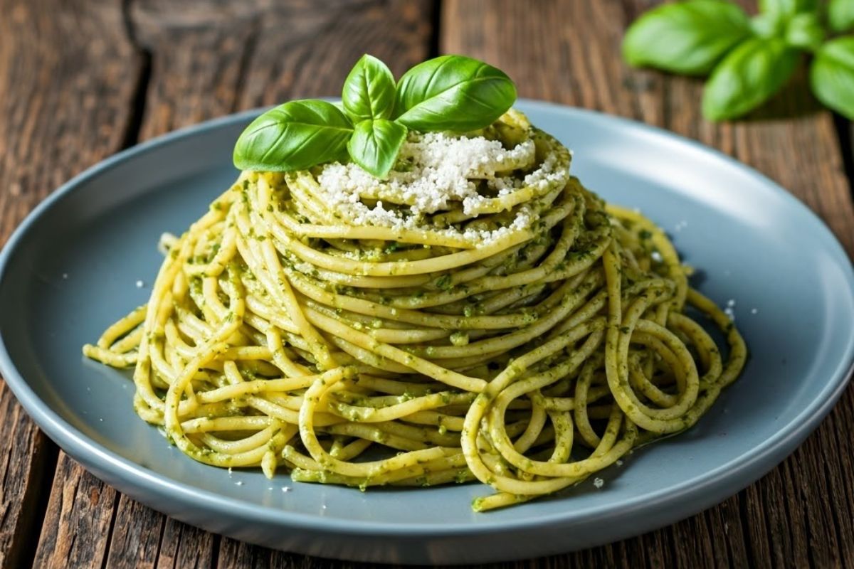 Espaguete ao Pesto