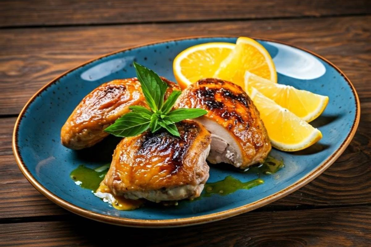 Frango na Laranja