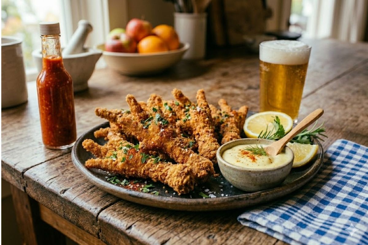 Pé de Galinha à Milanesa