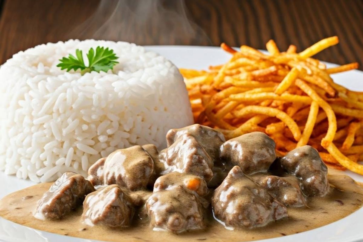 Estrogonofe de Carne
