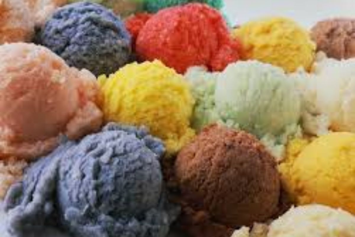 Sorvete, sorbet e gelato