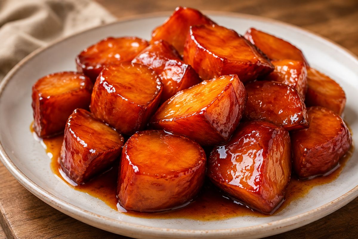 Batata-doce Caramelizada