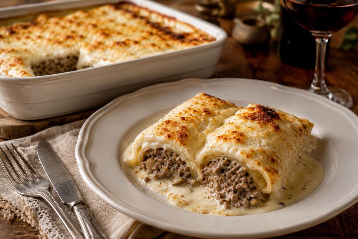 Canelone à Rossini